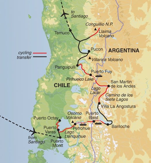 Cycling the Lake District of Chile & Argentina - Another World Adventures