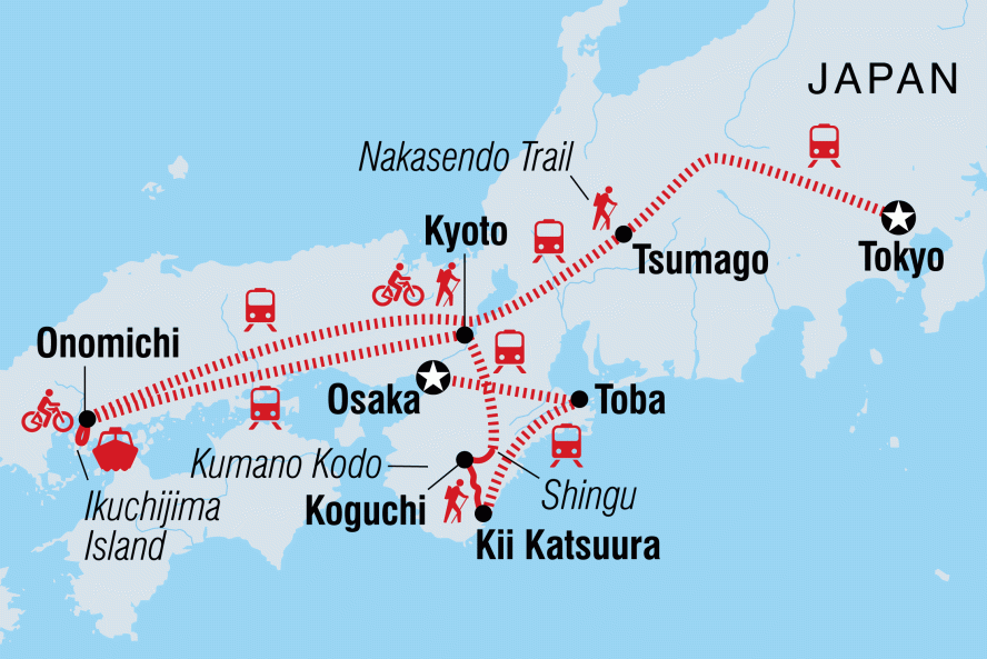 Japan: Hike, Bike & Kayak